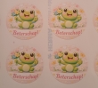sticker Beterschap kikker 
