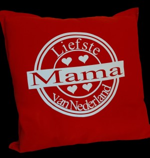 kussen stempel Mama