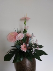 Luxe boeket Roze