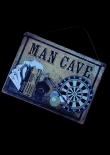 tekstbord men cave 