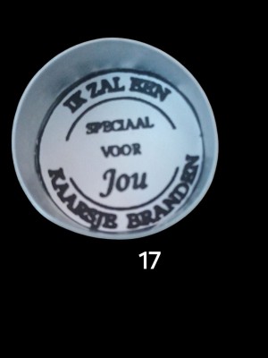 Wenslichtje Ik zal een kaarsje branden 