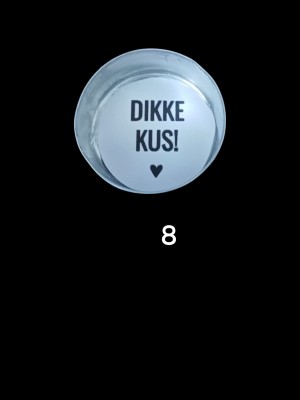 Wenslichtje Dikke kus 