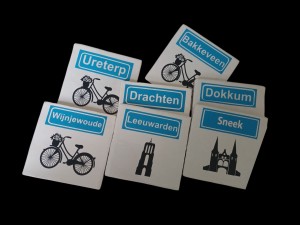 tegeltje woonplaatsen Fries 