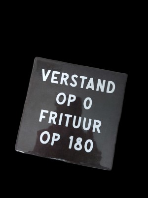 Tegeltje verstand op 0