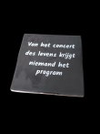 Tegeltje van het concert