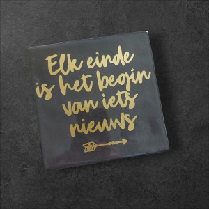 Elk einde is een nieuw begin 