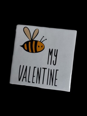 Tegeltje be my Valentine