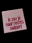 Tegel swipen