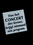 Tegel concert des levens