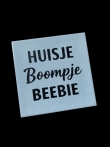 Tegel huis, boompje, beebie