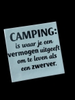 Tegel camping zwerver