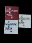 Tegel papa scrabble